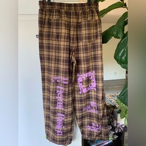 NWT Lazy Oaf Raver Jinn Wide Leg Pants
